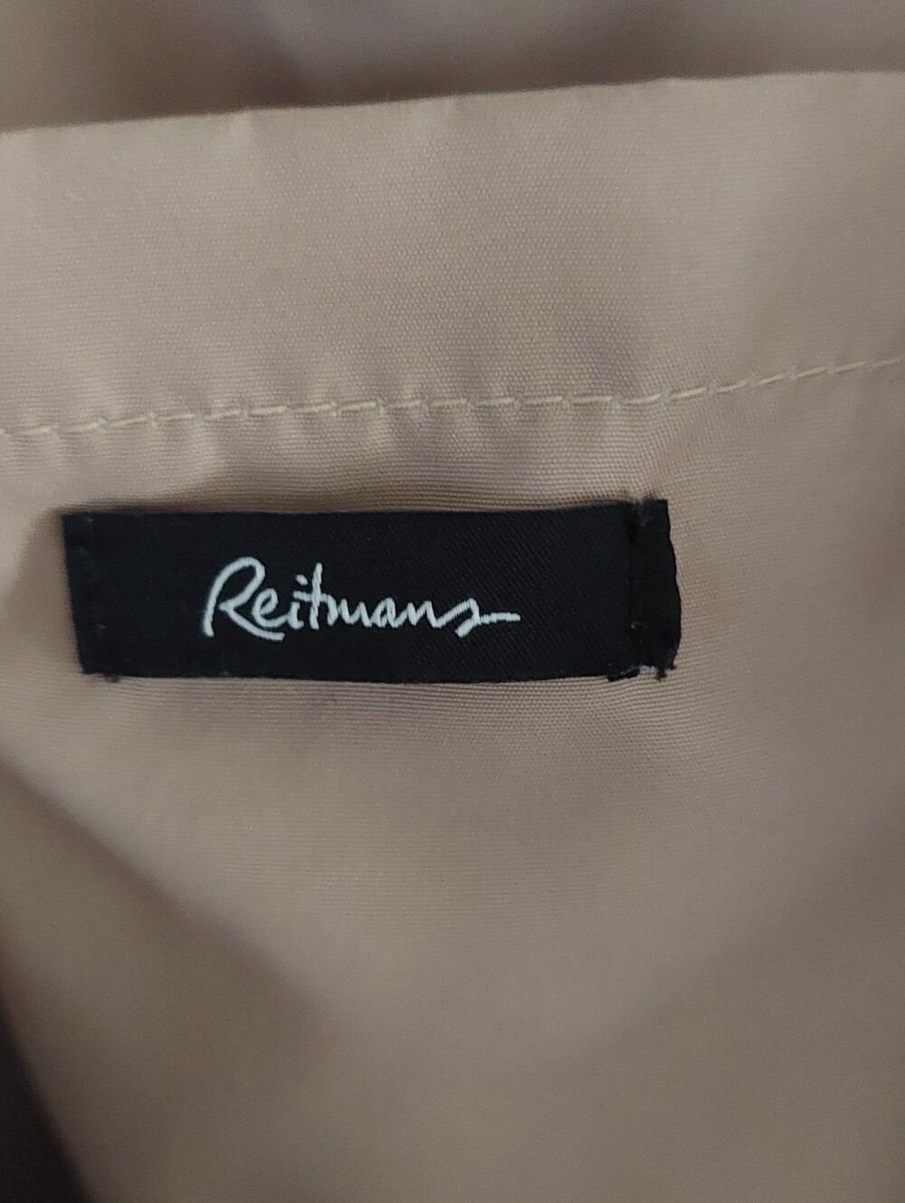 Reitmans Woven Tote Bag in Brown - Picture 2 of 2